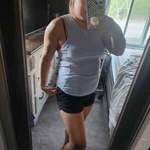 lululemon athletica Baby Blue Tank Top